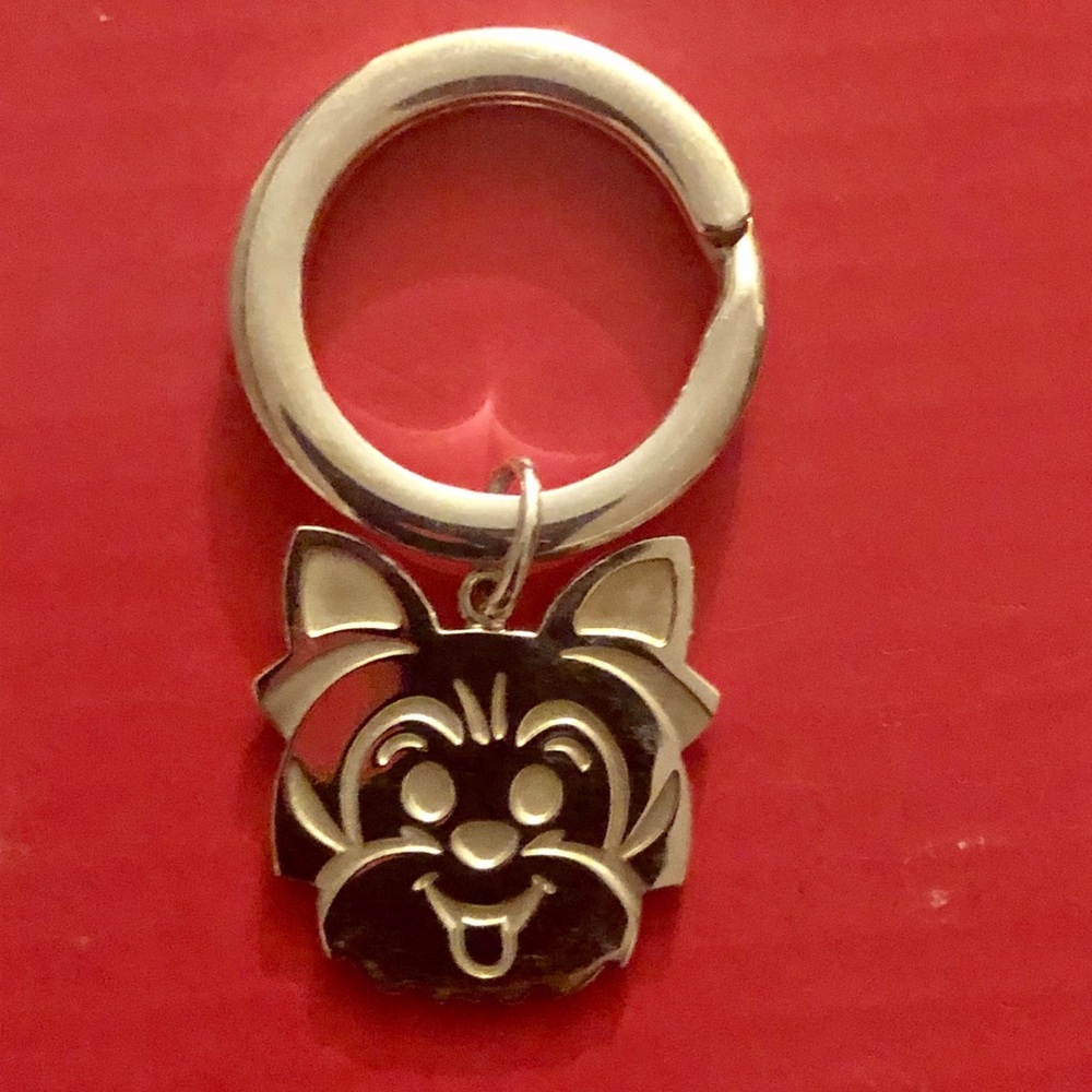 Authentic Tiffany & Co  New Yorkie keychain